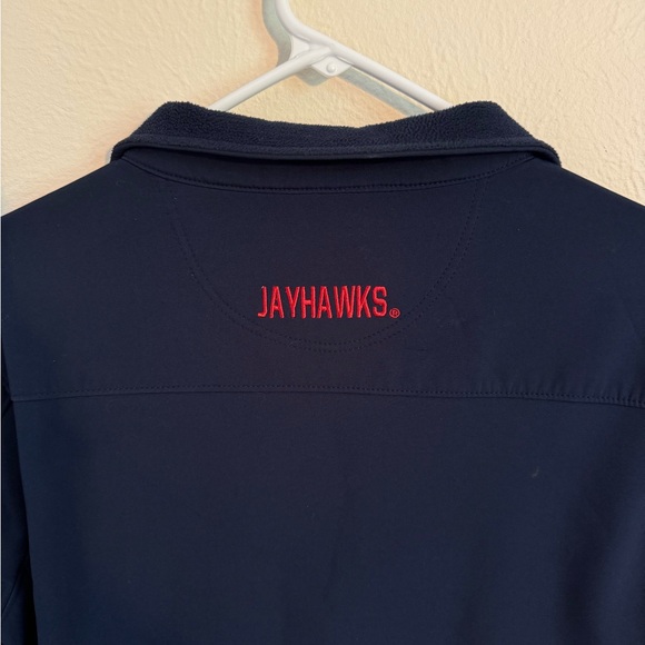 Kansas Jayhawks men’s coat. Size M. Good used condition. - Picture 2 of 4